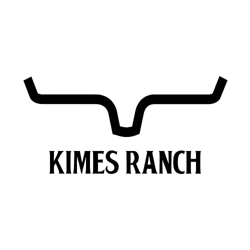 Kimes Ranch ATG Cap Leather Die-Cut Horns Embroidered Patch Adjustable Snapback Brown - One Size / Work Wear