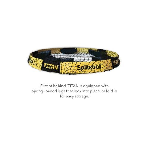 Spikeball Titan Game Set - Regulation Size, Stronger Frame, Includes 2 Balls