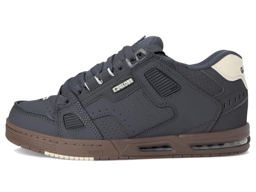 Globe Men's Sabre Skate Shoe - Lead Gum 10, Heavy Duty Skateboarding Shoe