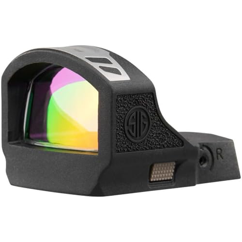 for Pistols 6 MOA with Aspherical Glass Lens - Black
