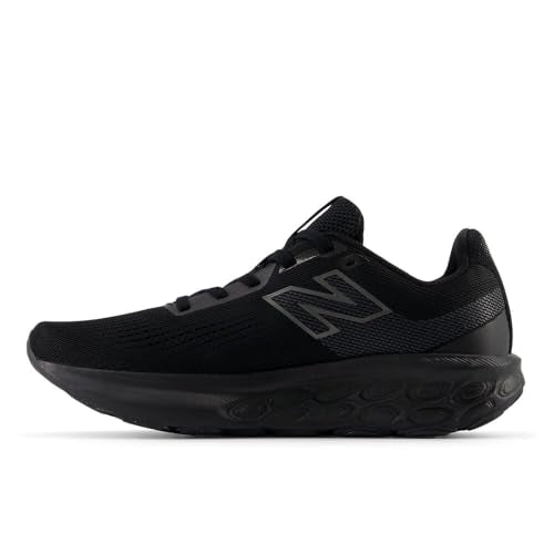 New Balance Women's Fresh Foam 520 V9 Running Shoes - Black/Black, Size 8