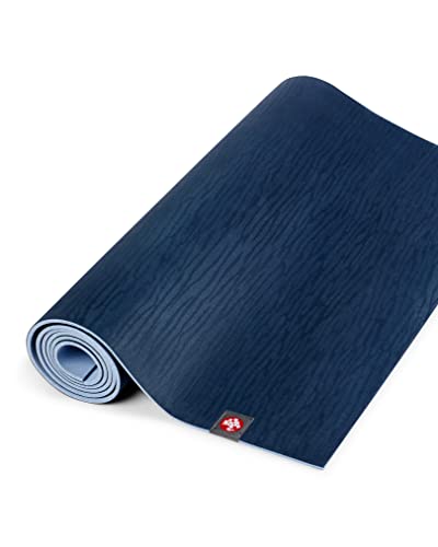 Manduka eKO Yoga Mat Midnight 79" x 24" Natural Rubber Eco-Friendly