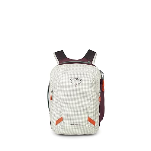 Osprey Transporter 26+6 Travel Pack - Mystery White Expandable Carry-On
