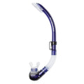 Semi-Dry Snorkel for Scuba Diving & Snorkeling - Blue / One Size