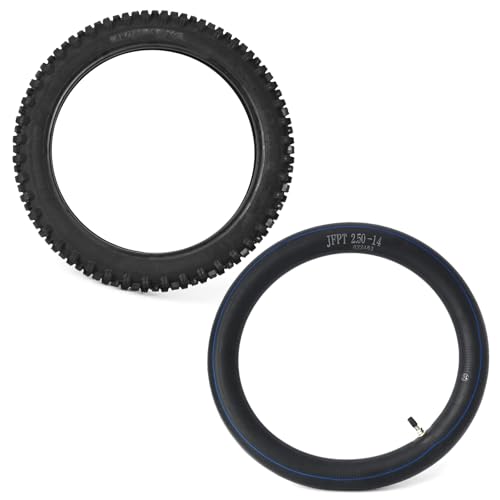 14 Inch Electric Bike Front Wheel Tire & Inner Tube Kit for Tuttio Soleil IN10