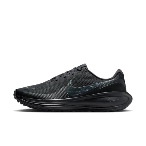 Nike Men's Revolution 8 Road Running Shoes Black/White-Dark Smoke Grey-iron Grey 10