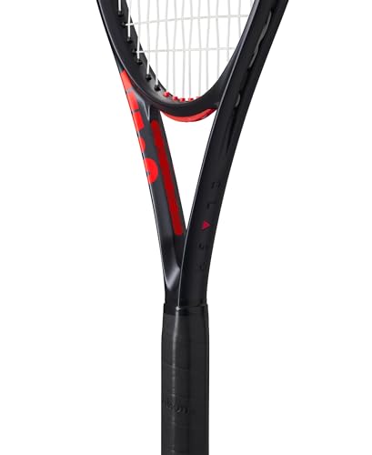 Wilson Clash 100L V3 Tennis Racket - Strung Adult Performance, Grip Size 1 1/8"