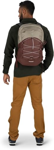 Osprey Quasar Commuter Backpack - Black, 26L, Laptop & Hydration