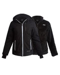 Spyder Women's 3-in-1 Reversible Ski Jacket Medium Black Raven