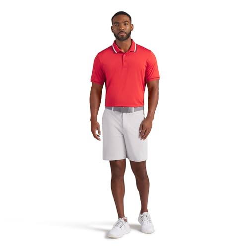 PUMA Men's X Volition Golf Polo Large Candy Apple - Patriotic Golf Shirt