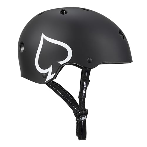 Pro-Tec Low PRO Matte Black Helmet for Skateboarding & Bicycling Small-Medium