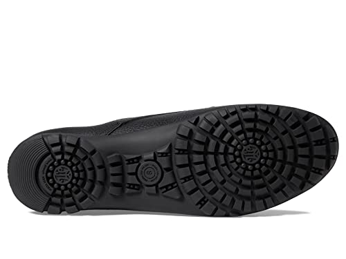 Women's Pacific Golf Shoes Black Grainy - Handcrafted Leather Performance Footwear