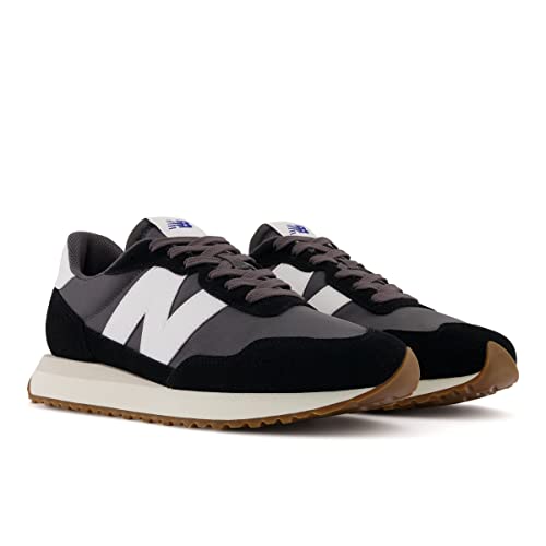 New Balance Men's 237 Sneakers Black Magnet Size 11 Casual Athletic Shoes