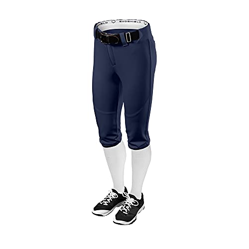 Girls EvoShield Fx Low Rise Sports Pants - Royal Navy Medium