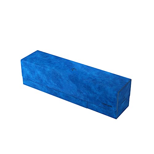 Gamegenic Lair 400+ Convertible Deck Box Blue - Holds 400 Double-Sleeved Cards