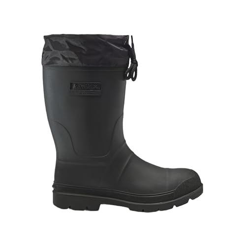 Kamik Forester Men’s Insulated Waterproof Rubber Snow Boots Khaki/Black 11