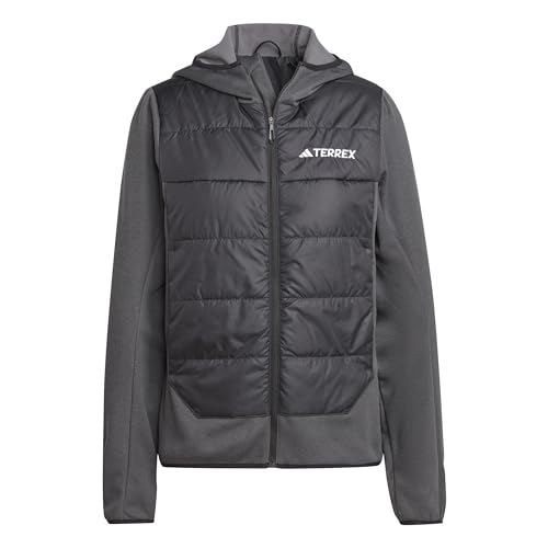 adidas Women's Terrex Multi Hybrid Insulated Hiking Jacket Large Black