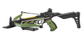 80lbs Green Self-Cocking Pistol Crossbow with 3 Arrows Hunting Bow