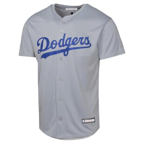 Youth Los Angeles Dodgers Shohei Ohtani Jersey Grey 8-20 - Kids Player Baseball Shirt - Variation of THIS listing 10-12 / Shohei Ohtani Los Angeles Dodgers Grey