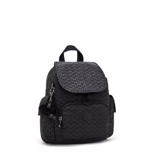 Mini Water-Resistant Embossed Backpack for Women - Signature Style