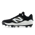 New Balance Men's Fresh Foam 3000 V7 Molded Baseball Shoes - Black/White, Size 10.5