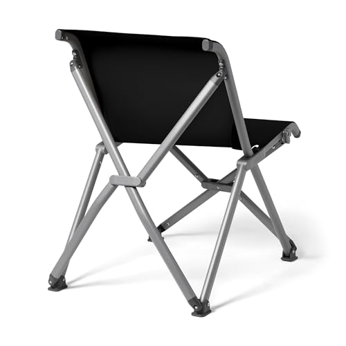 YETI Trailhead Field Chair - Black Lightweight Camping Chair with Carry Bag