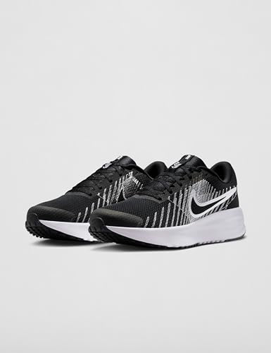 Nike Men's Run Defy Road Running Shoes Black White 10