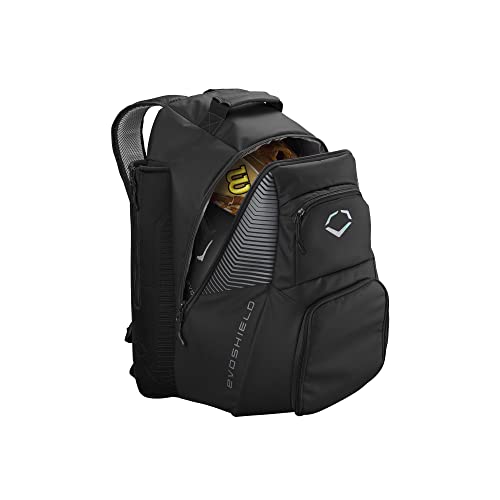 EvoShield Baseball Backpacks - Tone Set Black Sports Bag for Players