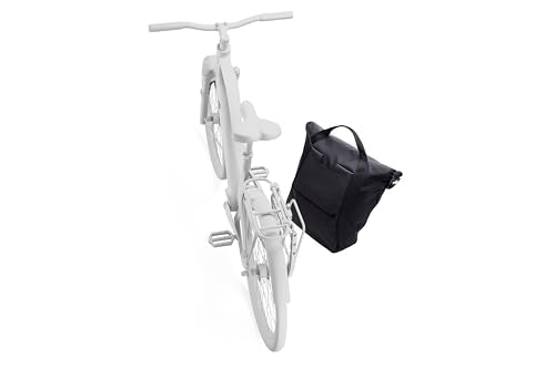 Water-Resistant Courier Bag 22L for Bike Mounting with InLock Compatibility - Black
