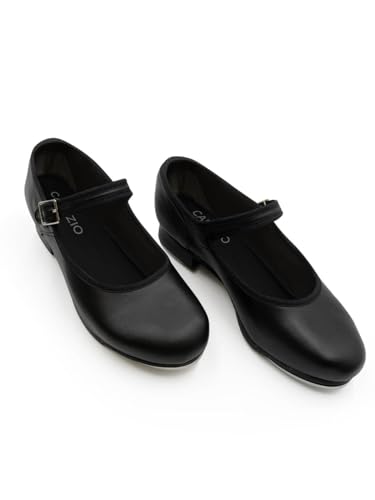 Capezio Women's 3800 Black Tap Shoe - Mary Jane Style, Non-Slip, Comfortable Fit