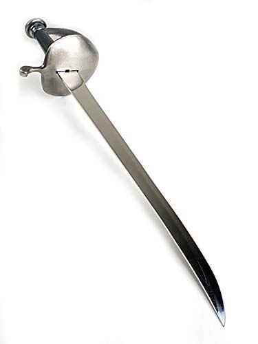 P.S. Caribbean Guard Pirate Cutlass Sword - Nautical Costume Accessory, Display Piece, Cosplay & LARP