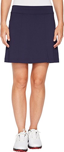 Women's 17-Inch Golf Skort with Stretch & UPF 50 - Large Peacoat Variation