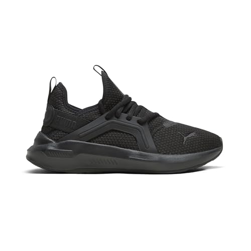 Puma Womens Softride Enzo 5 Cross Training Shoes Black-Silver Size 8