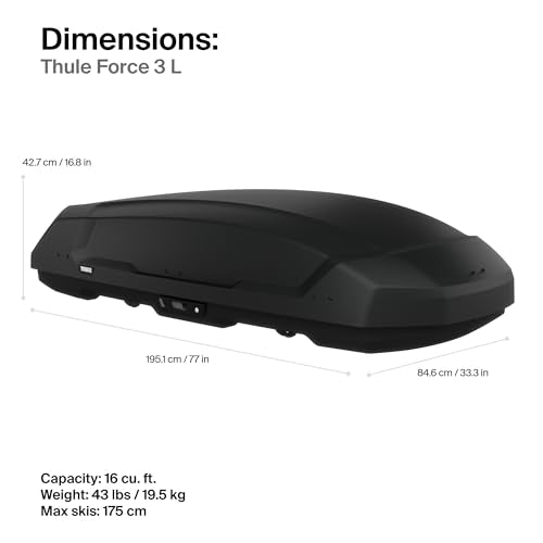 Thule Force 3 L US Roof Cargo Box - L Regular Edition