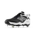 New Balance Women's Fresh Foam Velo V4 Softball Cleats - Black/White 8