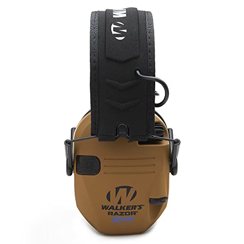 Electronic Muff with Noise Cancellation - Battle Brown, One Size