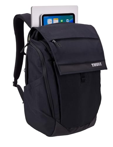 Thule Paramount 27L Black Backpack with Padded Laptop Compartment - Commuter Bag