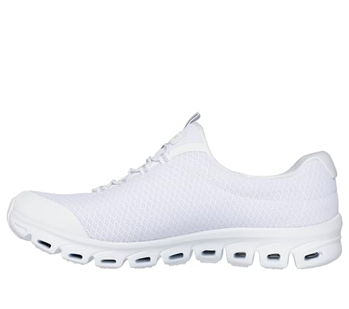 Skechers Women's Resilience Sneakers - White Silver 6.5