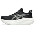 ASICS Women's Gel-Nimbus 27 Running Shoes - Black & Lake Grey, Size 8
