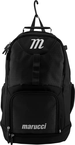 Marucci 2020 F5 Bat Pack Black - Baseball Bat Bag with Ventilated Compartment