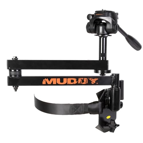 Muddy Hunt Hard Camera Arm - 24-Inch Adjustable Aluminum Outdoor Camera Mount