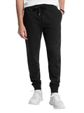 Michael Kors Men's Black Joggers - Medium Fit, Elevated Casual Pants