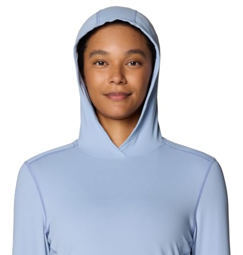 Women's Crater Lake Long Sleeve Hoody - Beach Breeze Small
