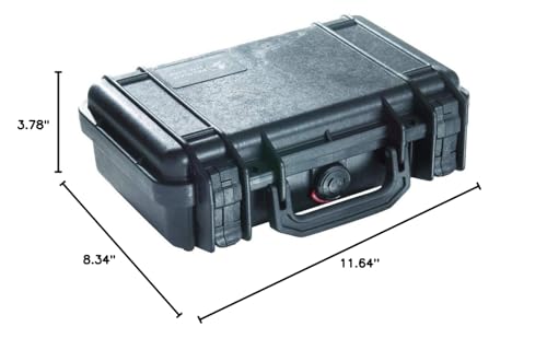 Pelican 1170 Waterproof Hard Case with Foam - Black