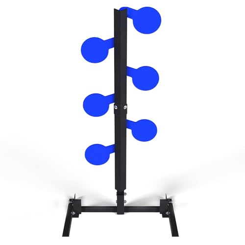 Atflbox 6'' AR500 Steel Dueling Tree Target Kit for Shooting Range