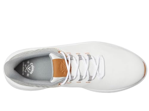 Callaway La Jolla Spikeless Golf Shoes White/Grey Men's Size 11