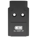 C+H Precision Optics Adapter Plate for Glock MOS Holosun 509T Steel Made in USA