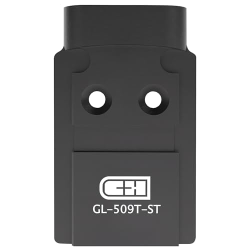 C+H Precision Optics Adapter Plate for Glock MOS Holosun 509T Steel Made in USA