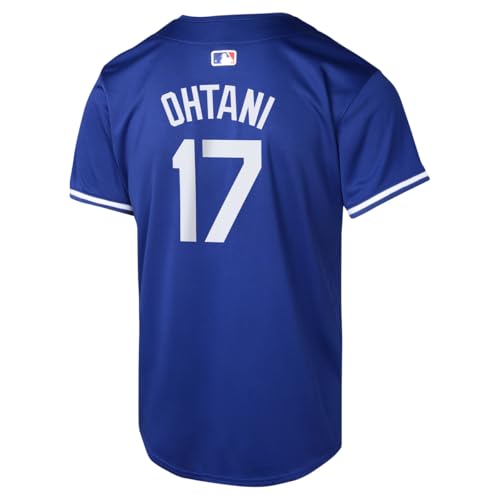 Kids Shohei Ohtani Los Angeles Dodgers Blue Alternate Player Jersey 8-20 - Outerstuff