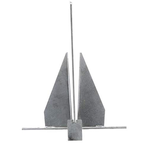 Seachoice Deluxe Galvanized Steel Anchor for Boats 31-35 Feet - Hot-Dipped